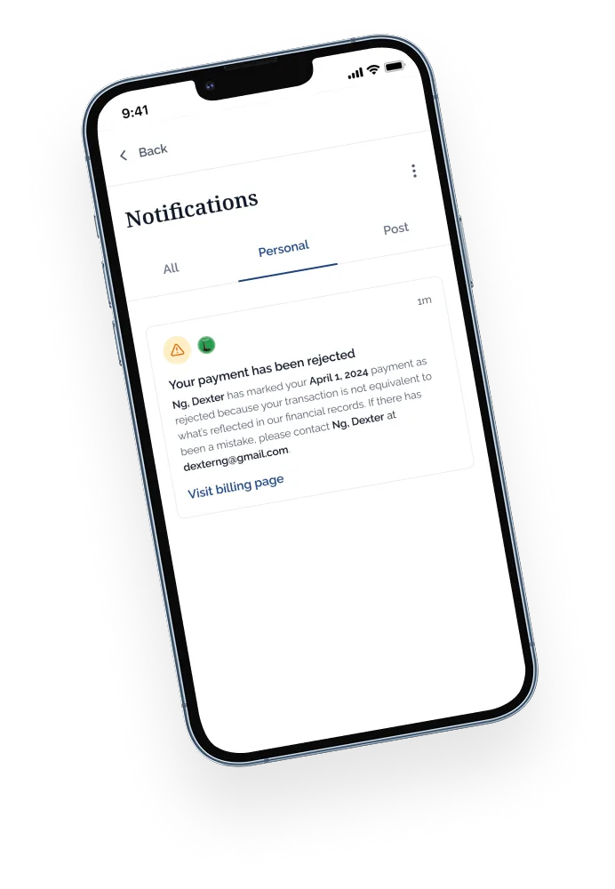 Stay in the loop with notifications